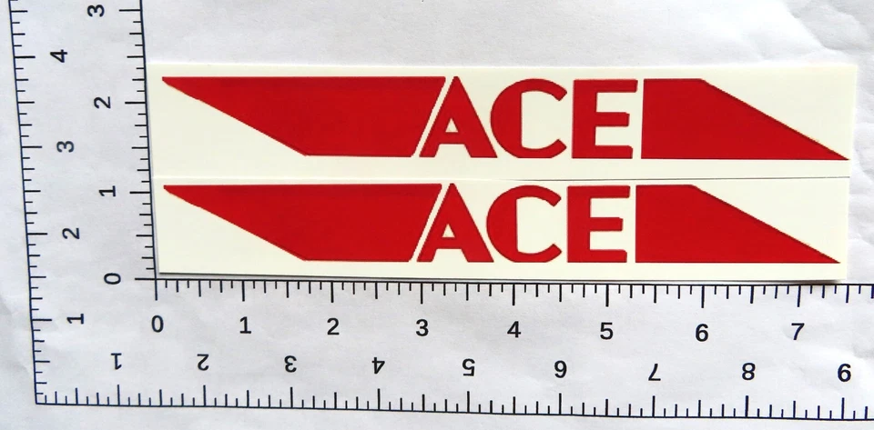 Par de calcomanías Ace para semirremolque Structo Foto 1 de 1