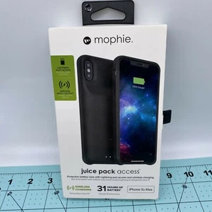 NEW mophie Juice Pack Access Battery Case for Apple iPhone XS Max - Black - Picture 1 of 6