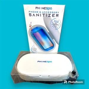 PhoneSpa Phone And Accessory Sanitizer, Kills 99.9% Of Germs with Scent - Picture 1 of 9
