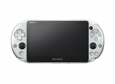 USED PS Playstation vita Wi-Fi model SILVER PCH-2000 ZA25 JAPAN only console - Image 1 of 4