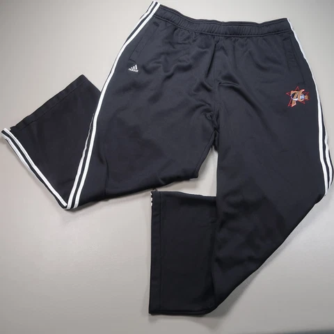 Philipelphia 76ers Pants Mens 4XL Tall Black Adidas NBA Fusion Warmup 4XLT Cover
