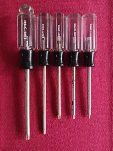 CRAFTSMAN 5 PIECE TORX SCREWDRIVER SET T10 T15 T20 T25 T30 US MADE FREE SHIPPING - Picture 1 of 2