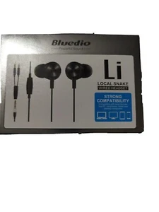 Bluedio Li Pro Wired Earphone HIFI Stereo Mic Headset 7.1 Virtual Sound - Picture 1 of 2