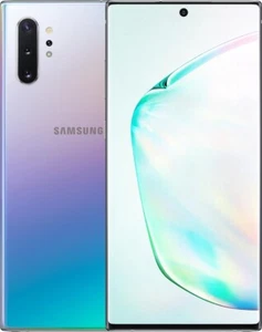 Samsung Galaxy Note 10+ 256GB Silver Aura Glow B Grade Fully Unlocked - Afbeelding 1 van 4