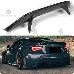 REAL CARBON FIBER AB STYLE SPOILER FOR TOYOTA GT86 SUBARU BRZ SCICON FRS 12-20 - Picture 1 of 8