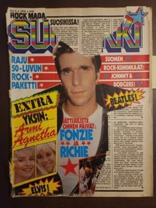 Suosikki magazine No 3 1979 Fonzie Bobby Darin Johnny & The Dodgers Cruisers - Foto 1 di 11