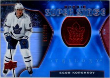 2020-21 Upper Deck Trilogy Rookie Super Stage Hockey Card Pick (Inserts)