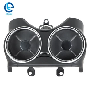 For Mercedes Benz W219 C219 Cls500 06-11 Blk Cup Holder Bracket Dual Cup Plastic - Picture 1 of 11