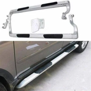 2Pcs Fit for Volvo XC XC90 2003-2014 Fixed Running Board Side Steps Nerf Bar - Picture 1 of 5