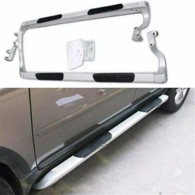 2Pcs Fit for Volvo XC XC90 2003-2014 Fixed Running Board Side Steps Nerf Bar - Image 1 of 4