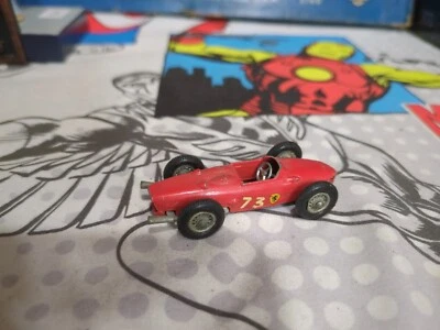 Vintage Matchbox Lesney No. 73 Ferrari F1 Racer Red 156 73b 1962 - Image 1 of 4