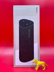 Sonos Roam 2 Black ROAM2US1BLK ❤️️✅❤️️✅ BRAND NEW! FACTORY SEALED! ❤️️✅❤️️✅ - Picture 1 of 5
