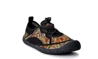 Ozark Trail Men's Multi Toe Camo Pull-on Bungee Beachwear Water Shoes: M-XL
