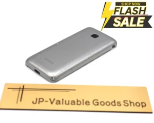 [C] KYOCERA A202KC A203KC DIGNO 4 Phone Battery Cover Case Back Only Silver JP - Picture 1 of 5