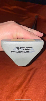 Pinemeadow Golf Tri LINE Mallet Putter with Pittsburgh Steelers Grip  - Image 1 of 4