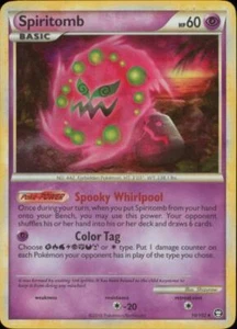 (HSTR-010) Spiritomb (HOLO) Pokemon HGSS Triumphant # 10 - Picture 1 of 1