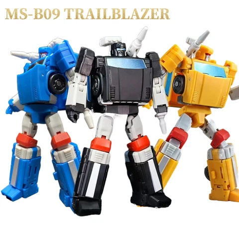 Magic Square MS-TOYS MS-B09 Trailblazer Yellow Blue Black Robot Figure 9.7CM Cover
