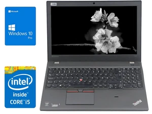 Lenovo ThinkPad T550 i5-5300U 8/16GB - 128/256/512/1024GB SSD 1920x1080 Win 10 - Zdjęcie 1 z 22