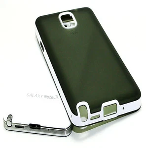 Funda protectora negra ultrafina TPU de goma suave para PC para Samsung Galaxy Note3 3 - Imagen 1 de 6