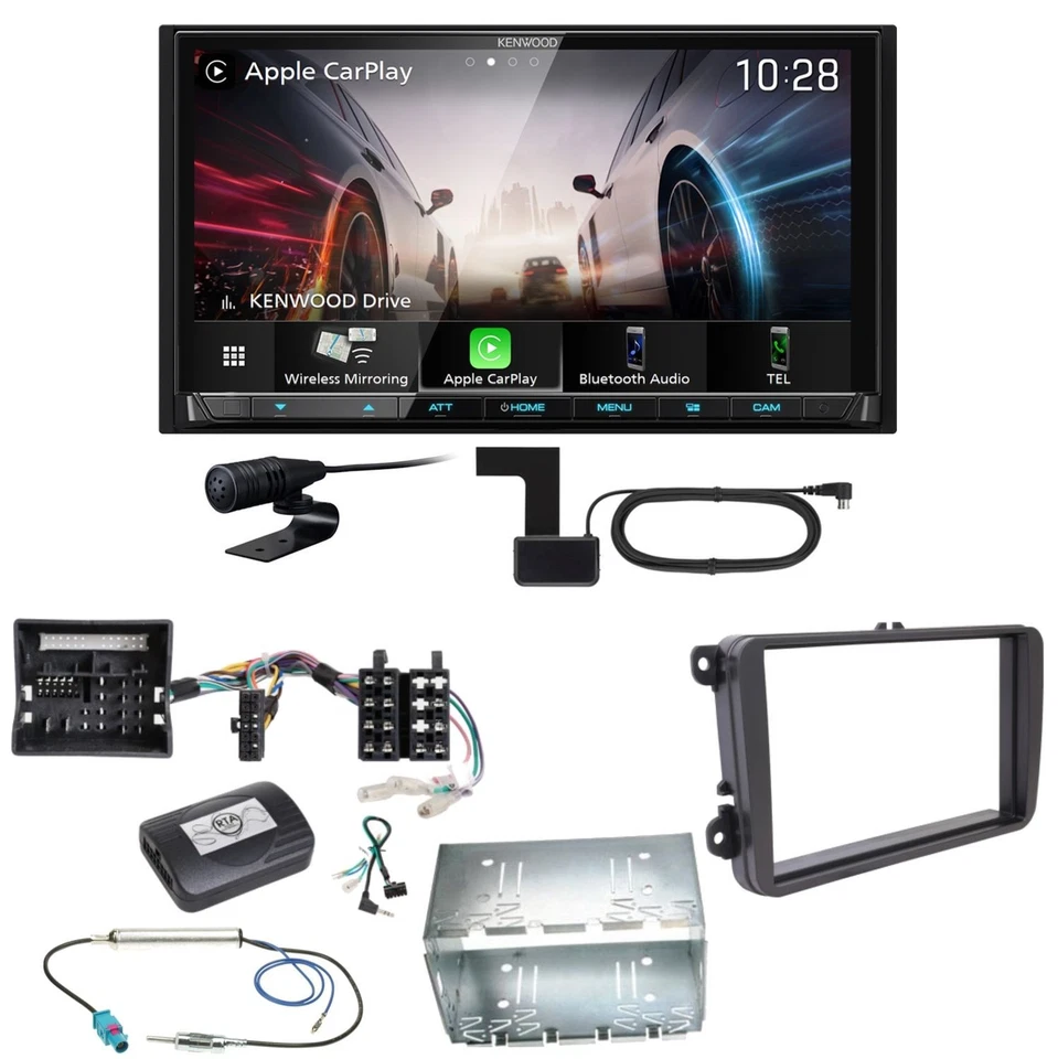 Kenwood DMX8021DABS 2-DIN Autoradio Wireless DAB BT 3-Cinch