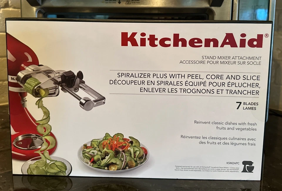 KitchenAid KSM2APC Espiralizador Rojo Foto 1 de 1