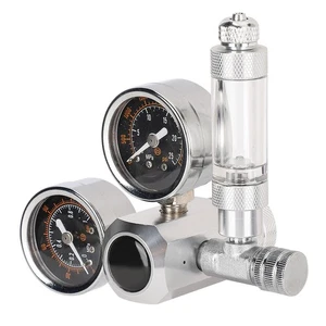 | CO2 Regulator Aquarium Dual Gauge Display Mit Bubble Counter Und Check Valv - Bild 1 von 9