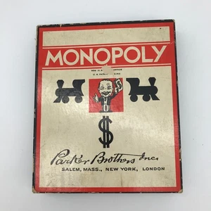 Vintage 1936 Monopoly Brettspiel Parker Brothers - Bild 1 von 24