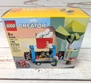 Lego Creator Coffee Cart 40488 GWP Limited Edition New Factory Sealed Box 2021 - Picture 1 of 6