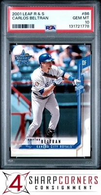 Leaf Rookies & Stars #86 2001 Carlos Beltran Pop 2 PSA 10 Foto 1 de 2