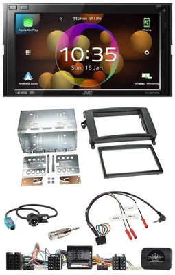 JVC DAB Lenkrad 2DIN Bluetooth USB Autoradio für Mercedes Vito Viano W639 Audio - Bild 1 von 4