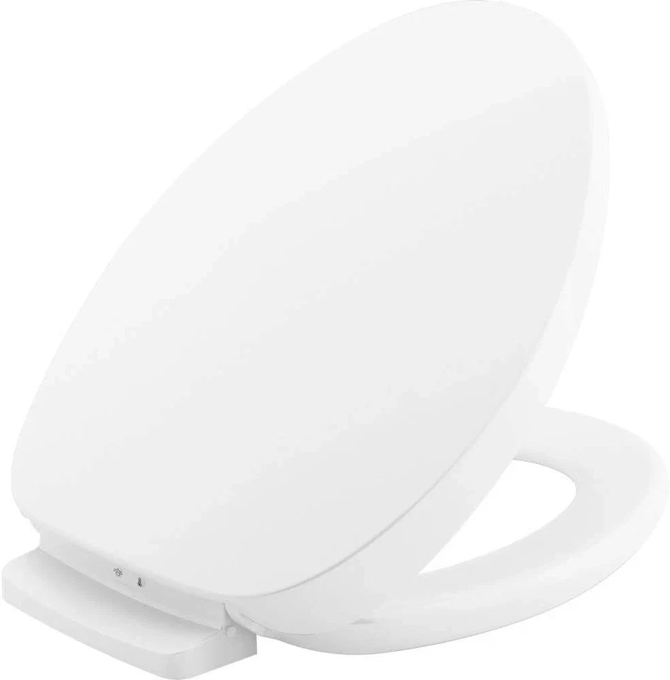 Asiento de inodoro térmico NUEVO KOHLER 10349-0 PureWarmth cierre silencioso alargado Foto 1 de 1