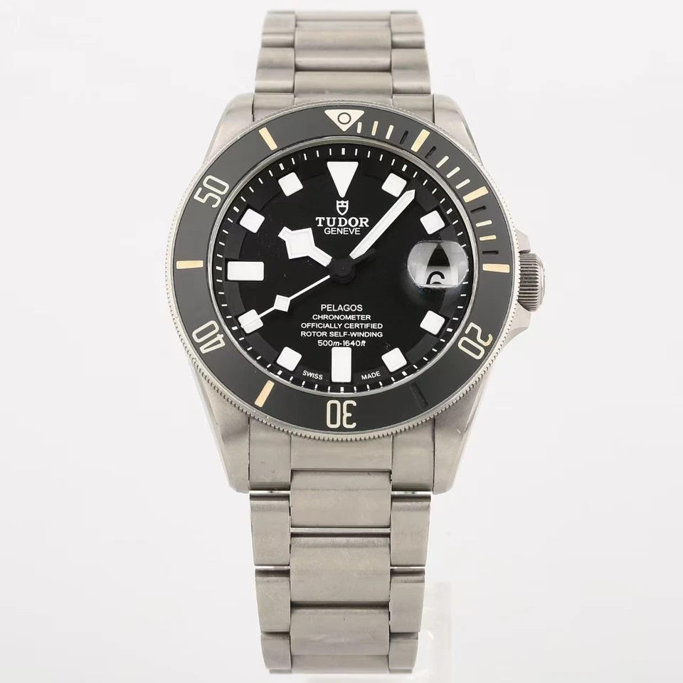 Tudor Pelagos M25600TN-0001 Black Dial 42mm Automatic Men's Watch Date - Image 1 of 4