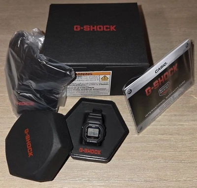 Relógio CASIO G-SHOCK Nano DWN-5600-1JR anel preto 5600 SERIES unissex Japão NOVO - Imagem 1 de 2