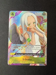 S-Snake (Alt Art) OP13-114 R Carrying on His Will - ONE PIECE Kartenspiel ENGLISCH - Bild 1 von 2