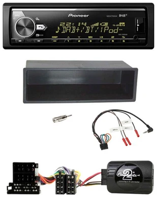 Pioneer Bluetooth USB DAB Lenkrad Autoradio für VW Passat Golf IV Polo schwarz - Bild 1 von 4