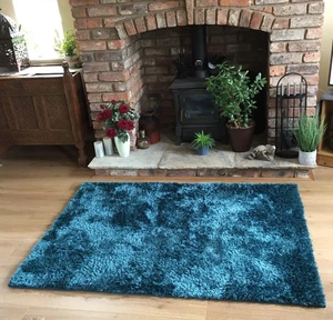 Fluffy Rug Large Shaggy Rug Bedroom Living Room Anti Slip Soft Carpet Floor Mat - Picture 1 of 2