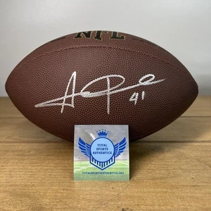 Alvin Kamara SIGNED Football FULL SIZE New Orleans Saints #41 Autograph COA - Picture 1 of 5