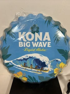 KONA BIG WAVE LIQUID ALOHA BEER 3-D Kronkorken Büro, Garage, Man Cave, Schlafsaal - Bild 1 von 2