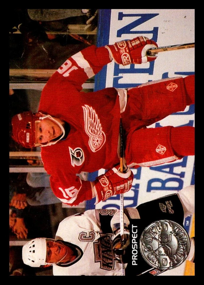 1991-92 Pro Set Platinum #254 Vladimir Konstantinov - Image 1 of 2