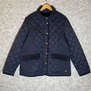 Chaqueta acolchada para mujer Joules azul marino talla 18 abrigo de campo acolchado inteligente informal - Imagen 1 de 18