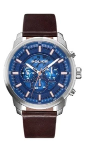 Police Moher multifunction brown watch 15656JS-03 - Picture 1 of 1