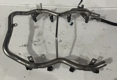 Tubo e inyectores de riel de combustible 95-01 BMW E38 740i 740iL M62TU V8 Foto 1 de 2