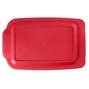 Replacement Lid for Pyrex 9 x 13 Casserole Glass Baking Dish Cover Red 233-PC - Picture 1 of 6