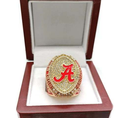 Alabama Crimson Tide 2021 2022 Ring Young #9 and Williams #2 Sec Championship Cover