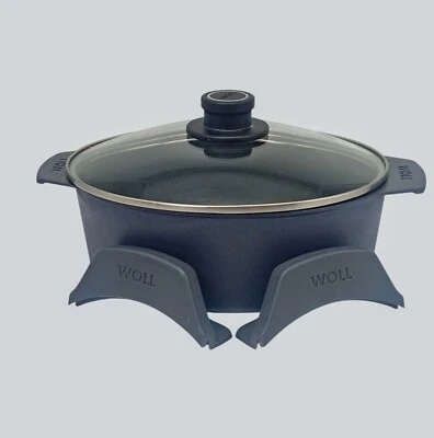 Woll Diamond Lite pentola induzione padella casseruola coperchio fusione di alluminio manici in silicone - Immagine 1 di 4