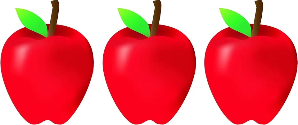 Hygloss Products Apples Classroom Accents, 7 Inches, 30 Pack - Image 1 of 1