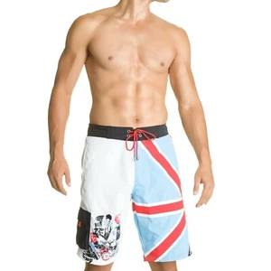 HOM e.Go Badeshorts London Bermudas multikolor Gr. L EU 6 - Bild 1 von 5