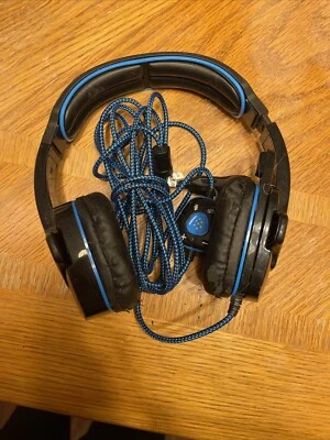 Sades SA-708GT Stereo Gaming Headphones Headset Headband with MIC for PC Laptop - Image 1 of 4