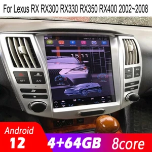 Radio pantalla táctil Android de 12,1" navegación GPS para Lexus RX300 RX350 RX400 - Imagen 1 de 12