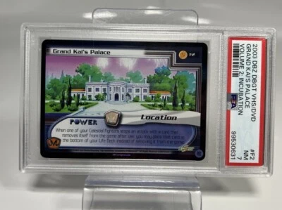 DBZ CCG DRAGON BALL Z GRAND KAI'S PALACE F2 FOIL PROMO Vol: 2 INCUBATION PSA 7 - Image 1 of 2